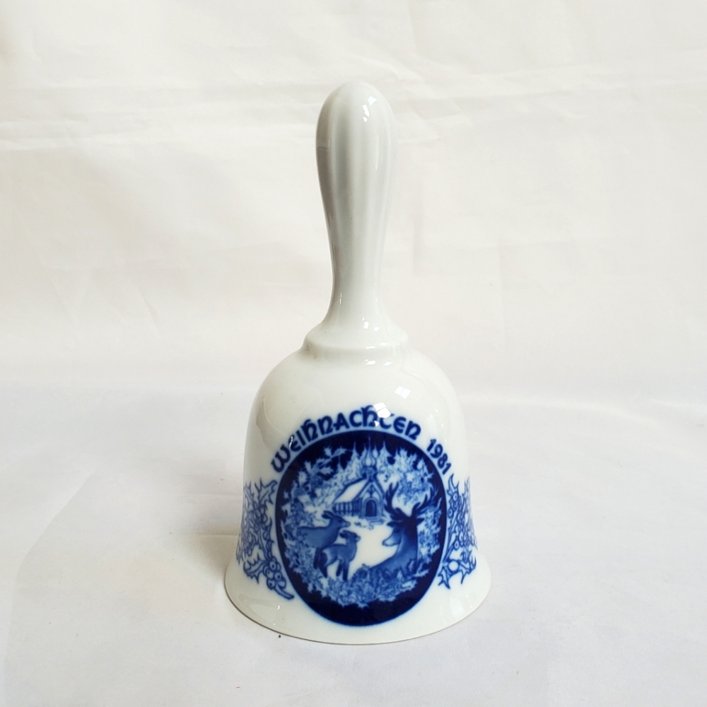 Vintage Schumann Silent Night German Christmas Bell